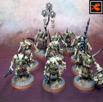 Nurgle Plaguebearers by darkwrath