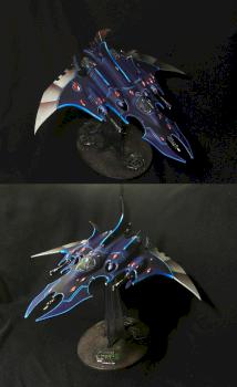 Dark Eldar Razorwing Jetfighter by kommissar Manul