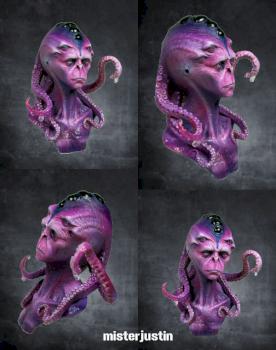 Octopus Bust by misterjustin