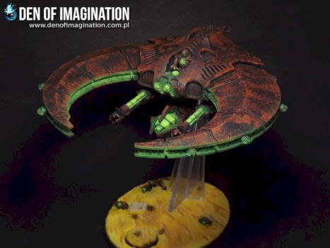 Necron Doom Scythe by Brovatar