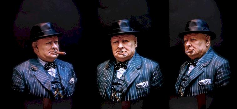 Winston Churchill by Vinolata