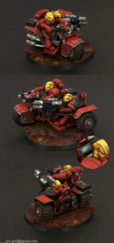 Blood Angels Attack Bike 3 by Johnnyhorse