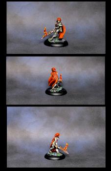 Reaper Miniatures Justine, Undead Hunter by TheIronPainter