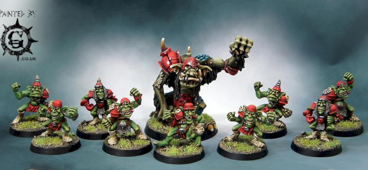 Blood Bowl Goblin Team by Painted By-g