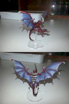 Tyranid gargoyle brood by Diablangelique