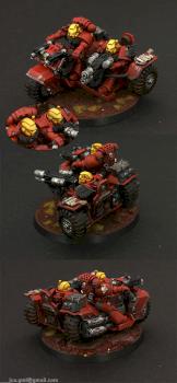 Blood Angels Attack Bike 1 by Johnnyhorse