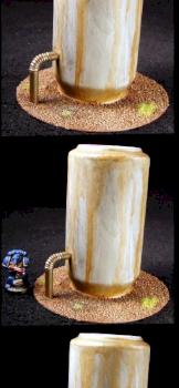 Fuel / Pump Tank Terrain for 40K or other by CaptNarcissisto