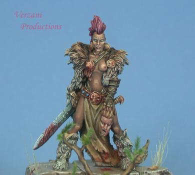 Female Barbarian by verzaniproductions