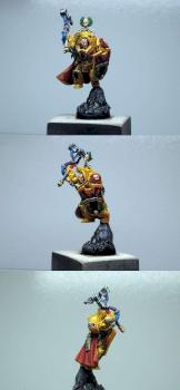 Captain Lysander Of The Imperial Fists by miniDrake