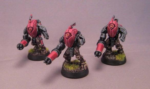 Tau Stealth Suit Team by tog