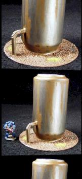 Fuel / Pump Tank Terrain for 40K or other by CaptNarcissisto