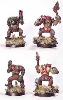 Arse scratcher & Orky Pal by Friar