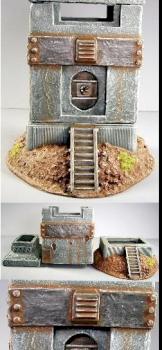 Large Bunker / Tower Terrain for 40K or Other by CaptNarcissisto