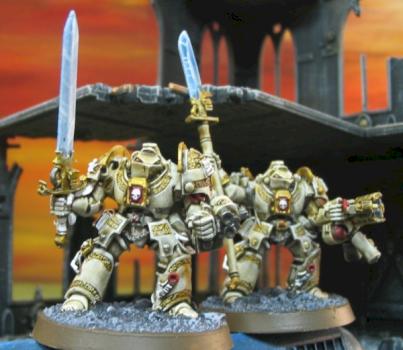 Grey Knight Terminators by bluetablepainting