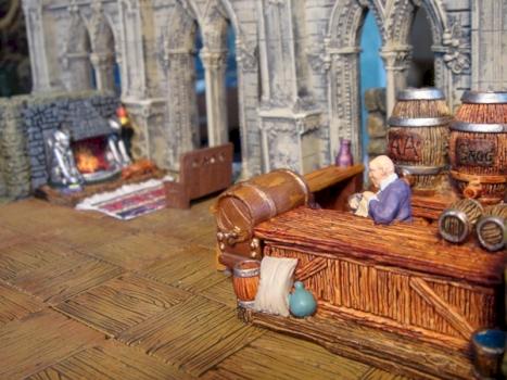 Grendle miniatures Tavern Diorama by DjTherapy