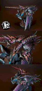 Heldrake of Slaanesh by Monstroys