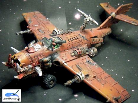 avión orko 40K by Juanchopinta