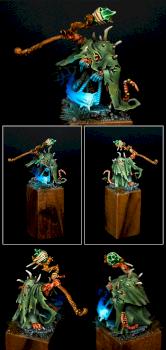 Skaven Plague Priest by wolfen