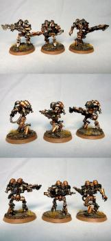 2 X MECHANICUM THALLAX COHORT'S WITH PHOTON THRUSTERS by mataius