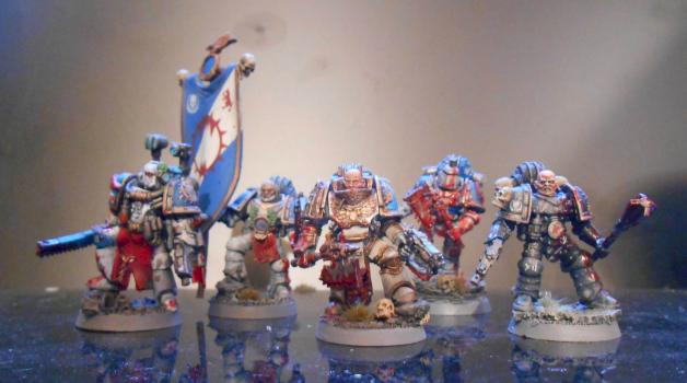 Pre Heresy World Eaters Command Squad by JP40