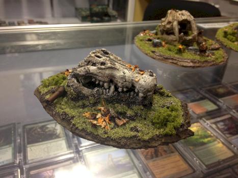 Alligator Skull Terrain by Conquistadork