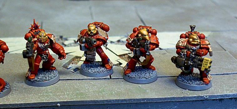 Blood Angels Sternguard by EmperorsChampion