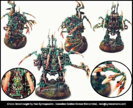 Chaos Dreadnought by Golden Demon Ken