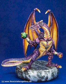 Ral Partha, Council of Wyrms, Amethyst Dragon by brushguy