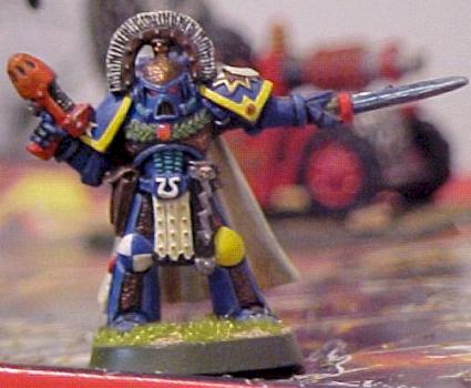 Brother-Captain Moran of the Ultramarines by blackscribe