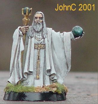 Saruman the White, from GW's Lord of the Rings line by JohnC