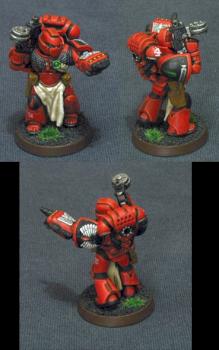 Blood Angels 4th Co. 4th TacSqd VetSgt by SarcMarine