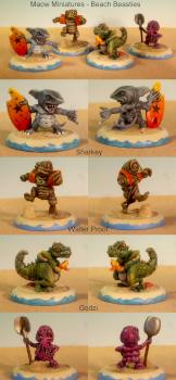 Maow Miniatures - Beach Beasties by smilie23