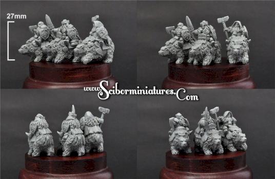 15mm Dwarves by Scibor