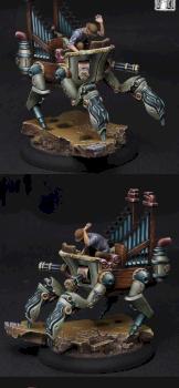 Envy, Crossroad Seven set, Malifaux. by Manu Miniatures