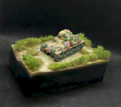 Hotchkiss H-35(wczesny) 4 Cuirassiers 1DLM,Francja 1940. 1/72 Scale by PiotrP