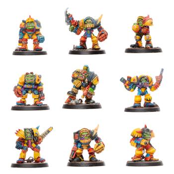 Ork Nobs in Power Armour by tomy