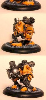 WARMACHINE Gorten's Gunner light 'jack by Otar