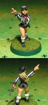 Blood Bowl Referee Pamela by Rob Jedi