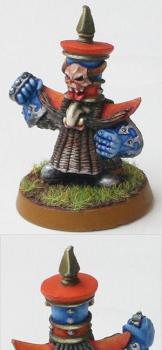 Chaos Dwarf BloodBowl Player by Ikaponthus