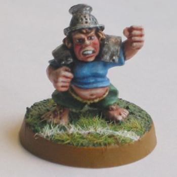 Blood Bowl Halfling by Ikaponthus