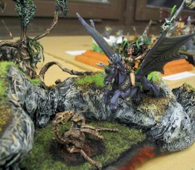 Morathi diorama by LordNagash