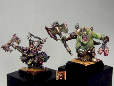 Goblin King and Goblin Hero - Avatars of War by jarhead