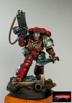 Primaris Blood Ravens Captain by risk0