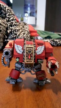 Blood Angels Furioso Dreadnought by VishnuN