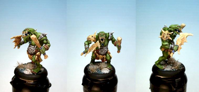 Shieldwolf Miniatures Mountain Orc Infantrist by SteFanden