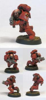 Blood Angel Tactical Marine by Blackmane