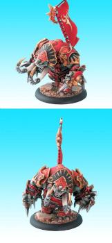 Hordes Skorne Warpack: Titan Gladiator pt. 2 by spooktalker