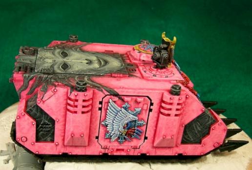 Slaanesh Rhino - WIP by wereweevil