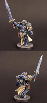 Space Marine Emperor's Champion by SaxonAngel