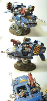 Land Speeder Typhoon Ultramarine by Pyrrhus from FeuWeu